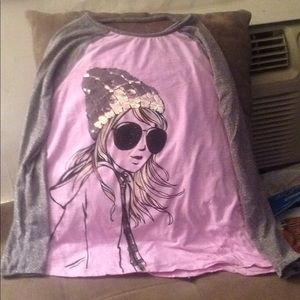 New Justice long sleeve shirt